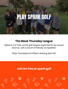 Play Spark Golf at The Mook at Alderbrook!