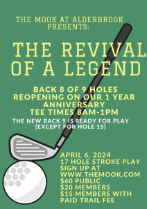 Revival of a Legend Tournament April 6th