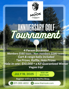 Anniversary Golf Tournament 101 Years July 19th