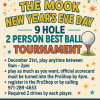 3rd Annual Mook New Year&rsquo;s Eve Day 9-Hole Tournament