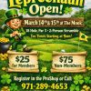 🍀 The Leprechaun Open &ndash; This Weekend at The Mook March 14-15! 🍀