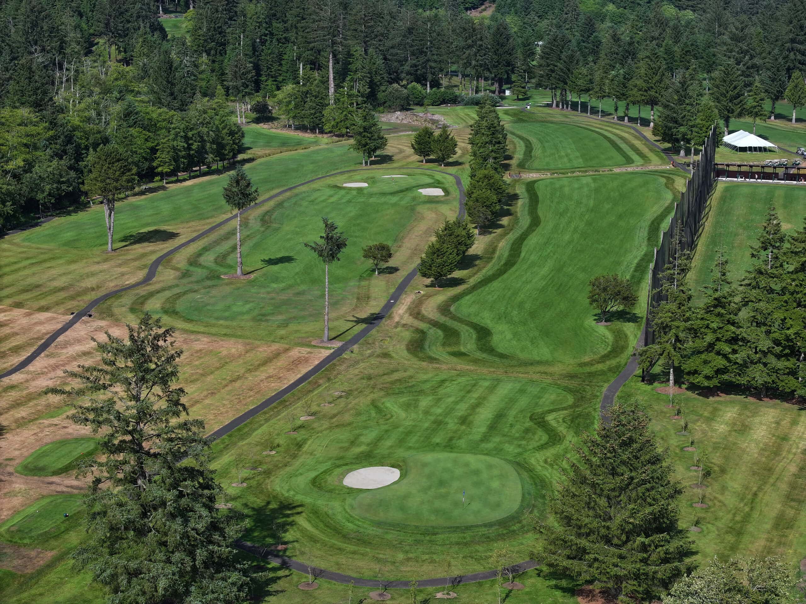 default 100 years of golf at Alderbrook Golf Course