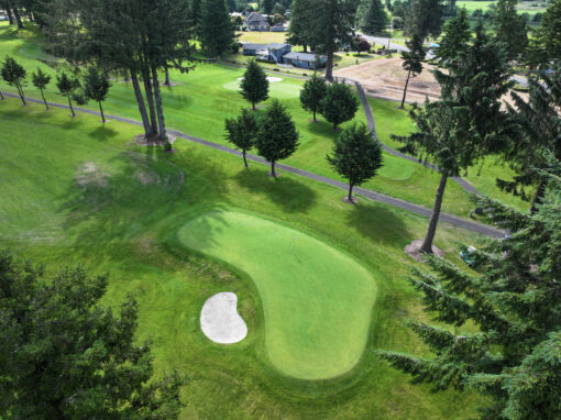 Hole 18 – Par 4 – HCP 8